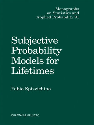 cover image of Subjective Probability Models for Lifetimes